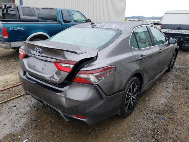 4T1G31AK2NU039132 - 2022 TOYOTA CAMRY NIGH GRAY photo 4