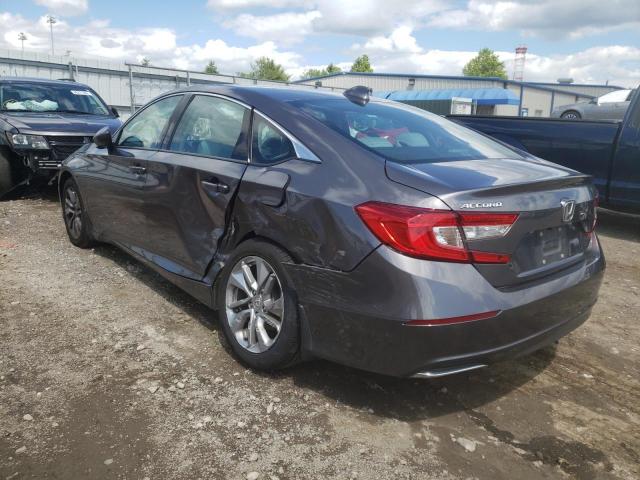 1HGCV1F18JA015444 - 2018 HONDA ACCORD LX GRAY photo 3