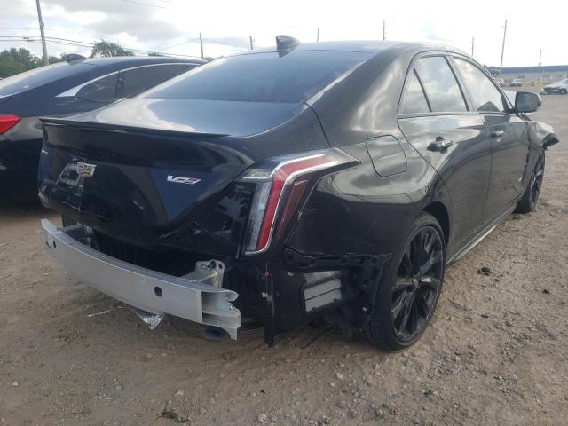 1G6DD5RL2M0133416 - 2021 CADILLAC CT4-V BLACK photo 4