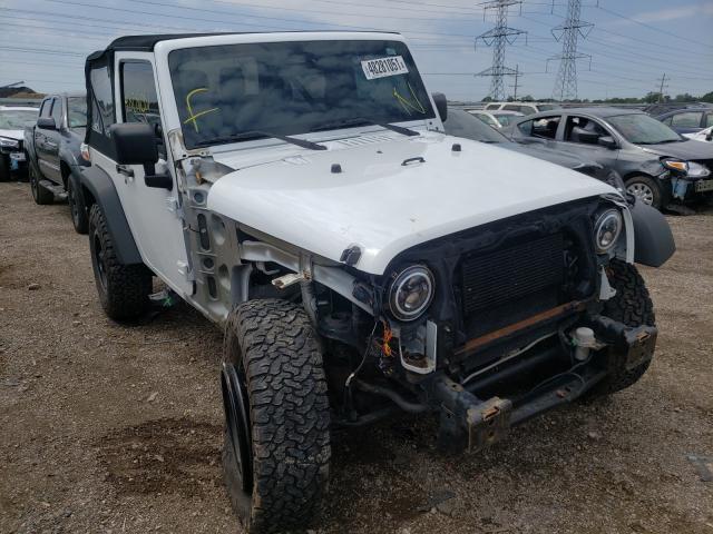 1C4AJWAG5CL278539 - 2012 JEEP WRANGLER S WHITE photo 1