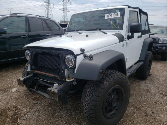 1C4AJWAG5CL278539 - 2012 JEEP WRANGLER S WHITE photo 2
