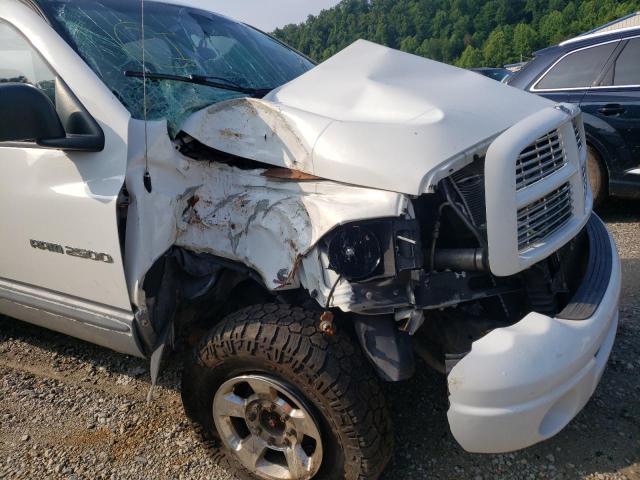 3D7KS28C95G770350 - 2005 DODGE RAM 2500 S Սպիտակ լուսանկար 9