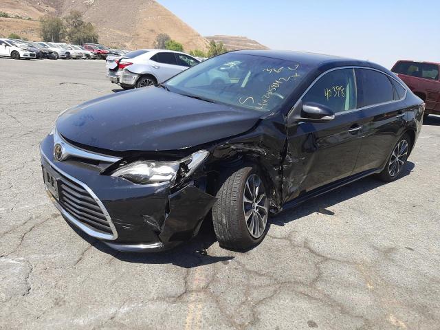 4T1BK1EB3HU258788 - 2017 TOYOTA AVALON XLE BLACK photo 2