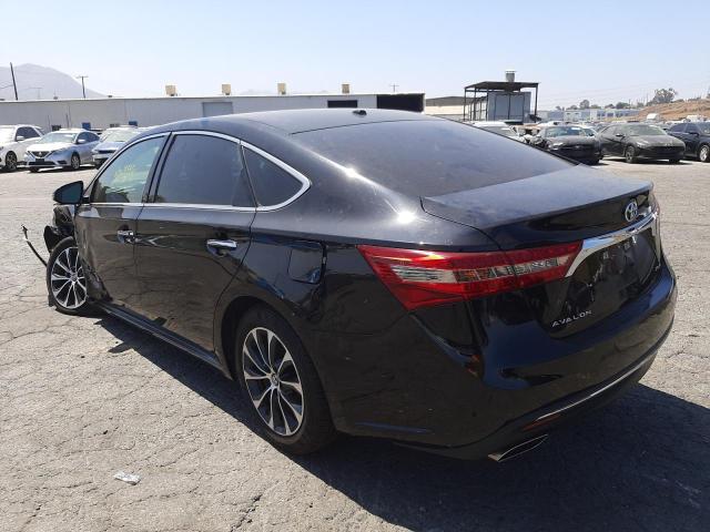 4T1BK1EB3HU258788 - 2017 TOYOTA AVALON XLE BLACK photo 3