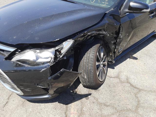 4T1BK1EB3HU258788 - 2017 TOYOTA AVALON XLE BLACK photo 9