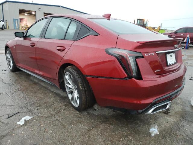 1G6DU5RK1N0115448 - 2022 CADILLAC CT5 SPORT MAROON photo 3