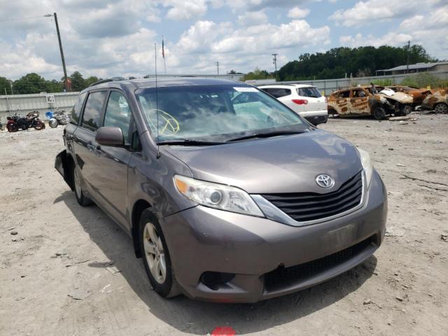 5TDKK3DC3DS375280 - 2013 TOYOTA SIENNA LE GRAY photo 1