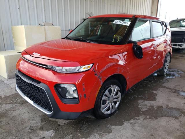 KNDJ23AU9N7157784 - 2022 KIA SOUL LX RED photo 2