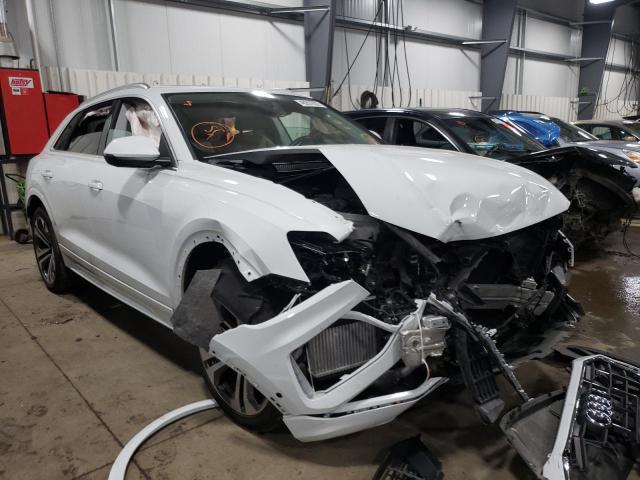 WA1BVAF18KD038078 - 2019 AUDI Q8 PREMIUM WHITE photo 1