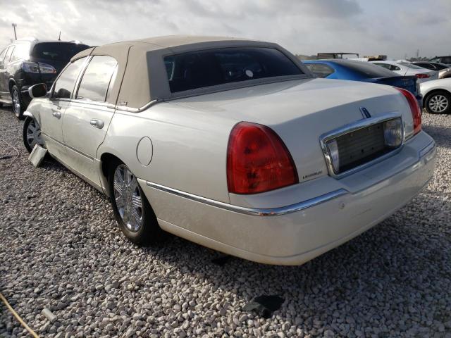 1LNHM82W75Y651279 - 2005 LINCOLN TOWN CAR S WHITE photo 3