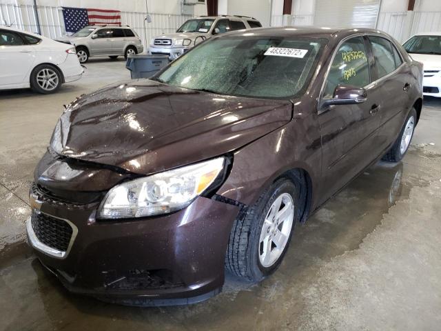 1G11C5SL8FF184926 - 2015 CHEVROLET MALIBU 1LT 勃艮第红 照片 2