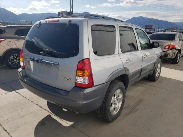 4F2YU08102KM16013 - 2002 MAZDA TRIBUTE SILVER photo 4