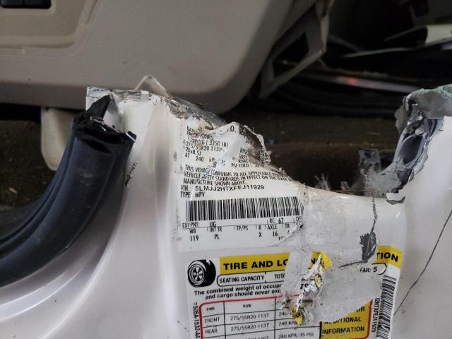 5LMJJ2HTXFEJ11929 - 2015 LINCOLN NAVIGATOR 白色 照片 10