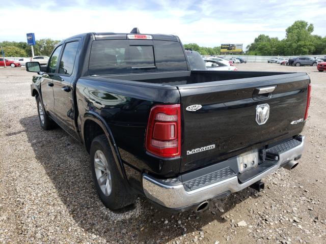 1C6SRFJT9KN610664 - 2019 RAM 1500 LARAM BLACK photo 3