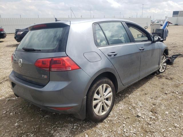 3VW117AU1HM005936 - 2017 VOLKSWAGEN GOLF S CHARCOAL photo 4