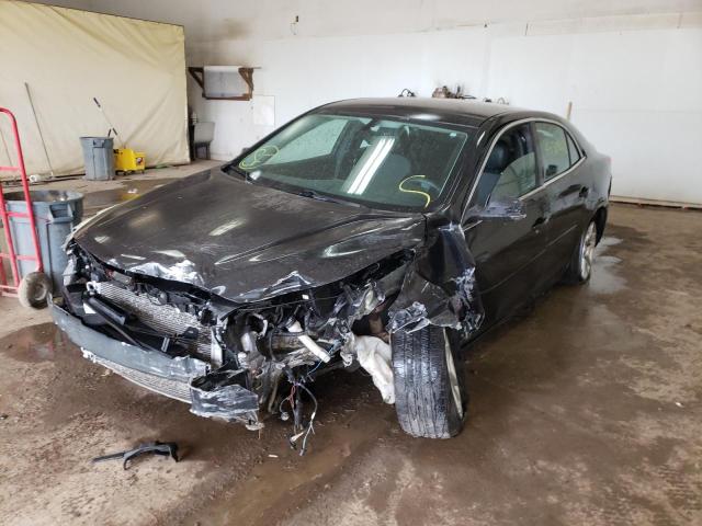 1G11C5SA7DF222139 - 2013 CHEVROLET MALIBU 1LT შავი ფოტო 2