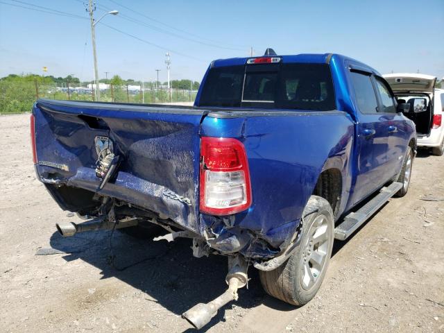 1C6SRFFT6KN803105 - 2019 RAM 1500 BIG H BLUE photo 4