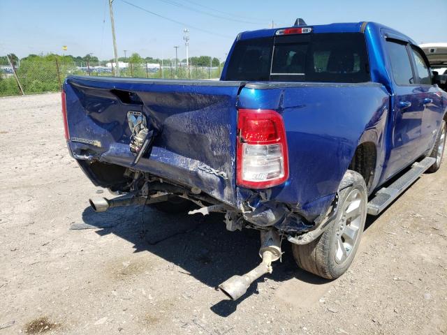 1C6SRFFT6KN803105 - 2019 RAM 1500 BIG H BLUE photo 9