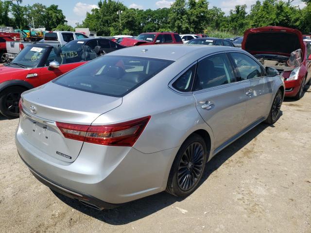 4T1BK1EBXGU208002 - 2016 TOYOTA AVALON XLE SILVER photo 4