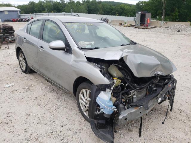 JM1BL1V87C1588157 - 2012 MAZDA 3 I GRAY photo 1