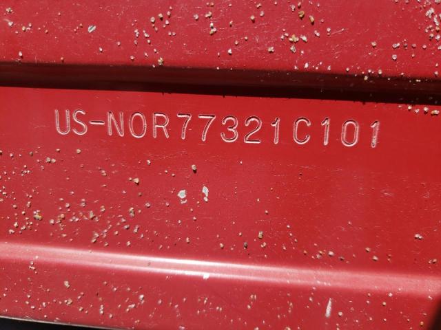 NOR77321C101 - 2001 CRST PONTOON MAROON photo 10