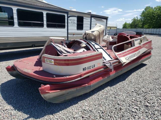 NOR77321C101 - 2001 CRST PONTOON MAROON photo 2