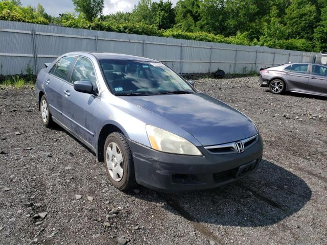 1HGCM56427A053281 - 2007 HONDA ACCORD LX BLUE photo 1