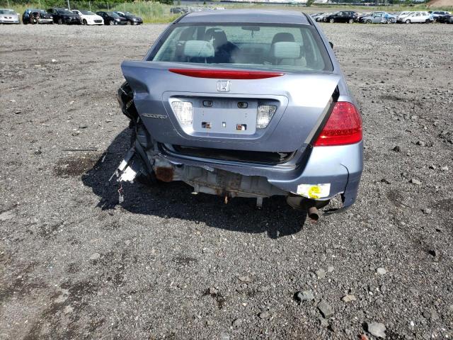 1HGCM56427A053281 - 2007 HONDA ACCORD LX BLUE photo 9