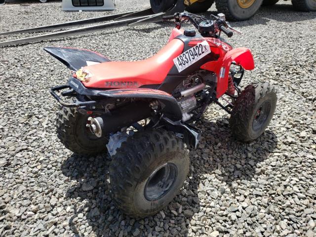 1HFTE27C2M4001357 - 2021 HONDA TRX250 X RED photo 4