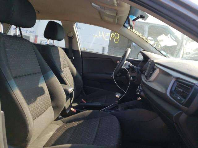 3KPA24AB9KE163388 - 2019 KIA RIO S GRAY photo 5