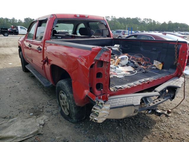 3GCRCSEA0AG209781 - 2010 CHEVROLET SILVERADO RED photo 3