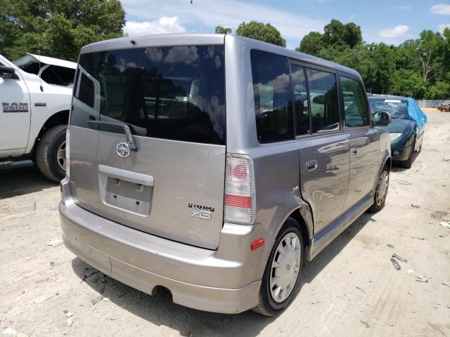 JTLKT324X64091334 - 2006 TOYOTA SCION XB Silber Foto 4