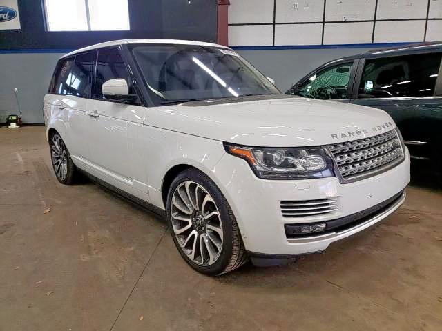 SALGV2FE0HA323638 - 2017 LAND ROVER RANGE ROVE WHITE photo 1