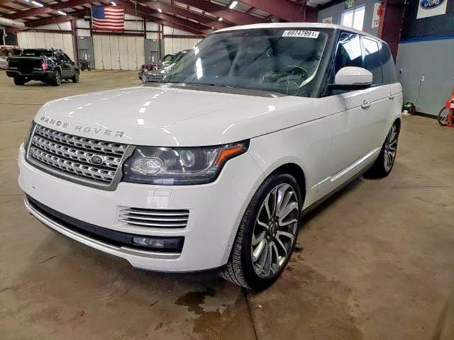 SALGV2FE0HA323638 - 2017 LAND ROVER RANGE ROVE WHITE photo 2