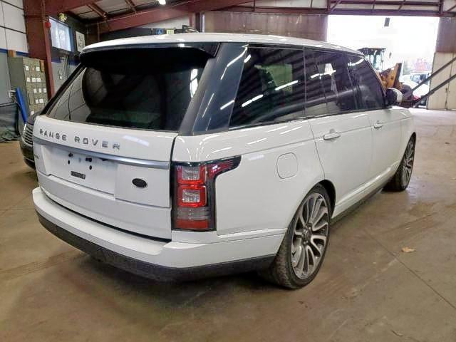 SALGV2FE0HA323638 - 2017 LAND ROVER RANGE ROVE WHITE photo 4