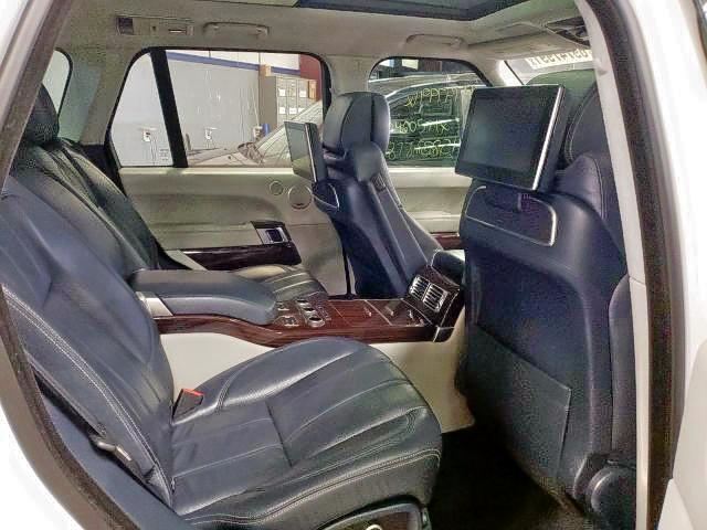 SALGV2FE0HA323638 - 2017 LAND ROVER RANGE ROVE WHITE photo 6