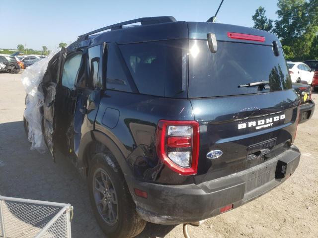 3FMCR9B63MRB35497 - 2021 FORD BRONCO SPO BLACK photo 3