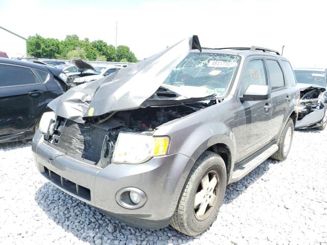 1FMCU9DG2BKB71722 - 2011 FORD ESCAPE GRAY photo 2