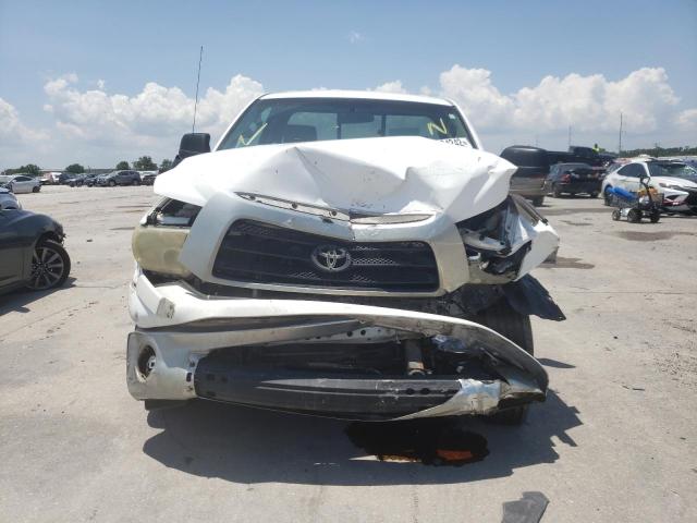 5TFJT52177X001453 - 2007 TOYOTA TUNDRA WHITE photo 9