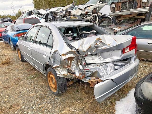 2HHES36622H003524 - 2002 ACURA 1.7EL TOUR SILVER photo 7