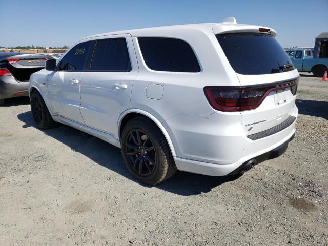 1C4SDJGJ1JC248078 - 2018 DODGE DURANGO SR WHITE photo 3