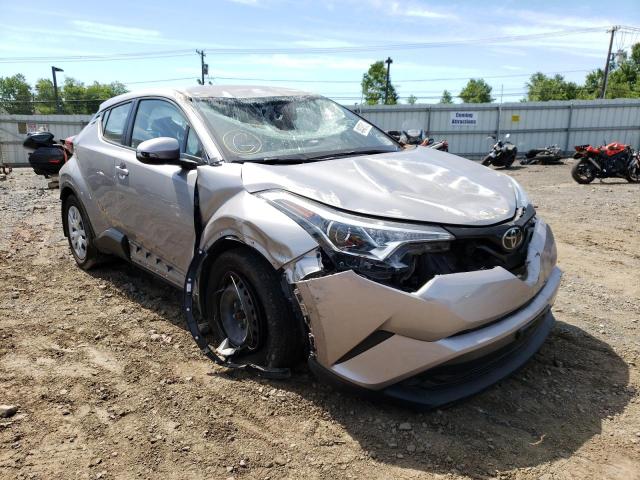 NMTKHMBX0KR098724 - 2019 TOYOTA C-HR XLE SILVER photo 1