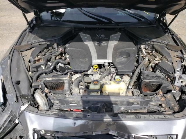 JN1EV7AR0HM833155 - 2017 INFINITI Q50 PREMIU GRAY photo 7