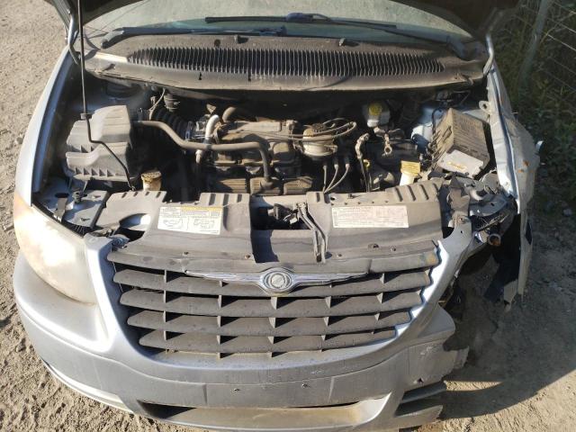 1A4GP45R46B692277 - 2006 CHRYSLER TOWN & COU BLUE photo 7