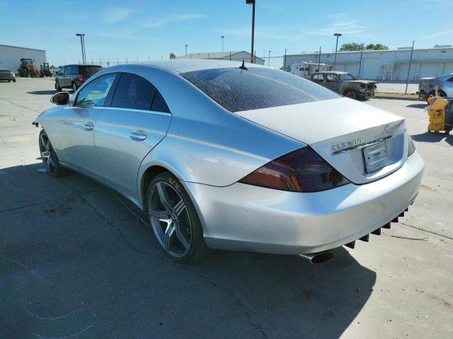 WDDDJ75XX6A022531 - 2006 MERCEDES-BENZ CLS 500C SILVER photo 3