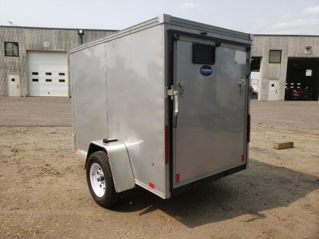 56JTE081XMA176242 - 2021 UNIT UTILITY TR ვერცხლისფერი ფოტო 3