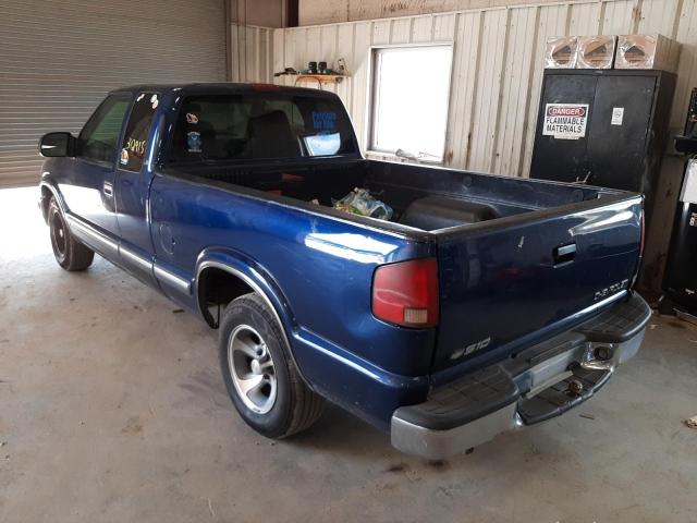 1GCCS19W81K126150 - 2001 CHEVROLET S TRUCK S1 BLUE photo 3