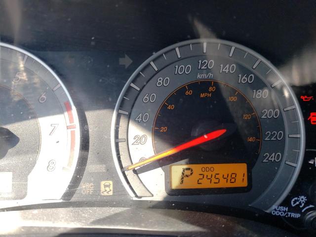 2T1BE4EE4AC033144 - 2010 TOYOTA COROLLA XR 黑色 照片 8