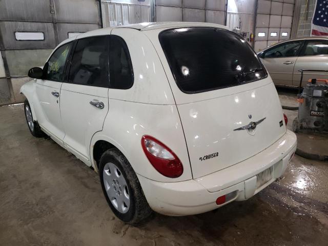 3A4FY58BX7T516105 - 2007 CHRYSLER PT CRUISER WHITE photo 3