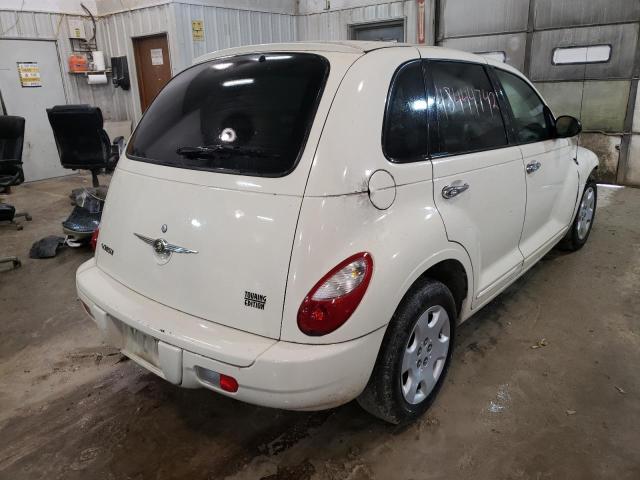 3A4FY58BX7T516105 - 2007 CHRYSLER PT CRUISER WHITE photo 4